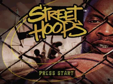 Street Hoops screen shot title